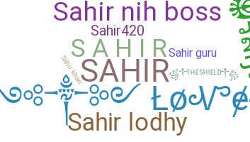 暱稱 - Sahir