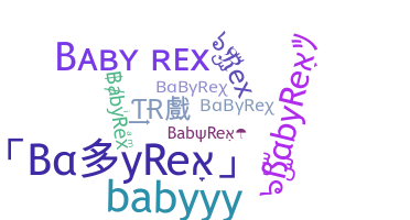 暱稱 - BabyRex