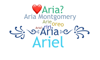暱稱 - Aria