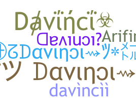 暱稱 - Davinci