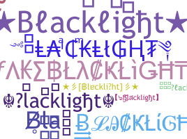 暱稱 - Blacklight