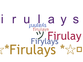 暱稱 - firulays