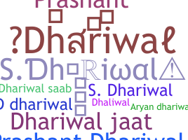 暱稱 - Dhariwal