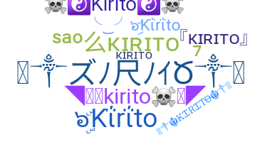 暱稱 - Kirito