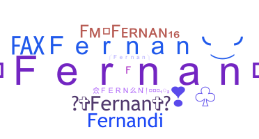 暱稱 - Fernan