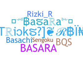 暱稱 - Basara