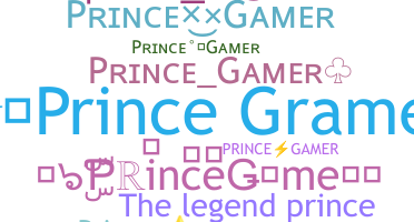 暱稱 - PrinceGamer