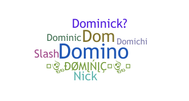 暱稱 - Dominick