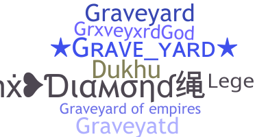 暱稱 - graveyard