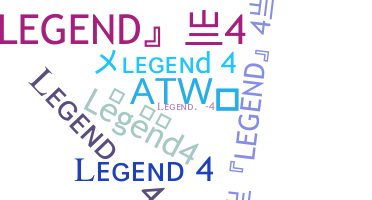 暱稱 - Legend4