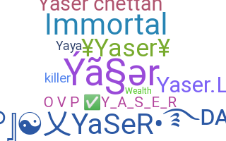 暱稱 - Yaser