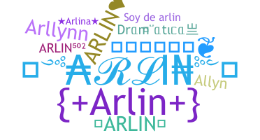 暱稱 - Arlin