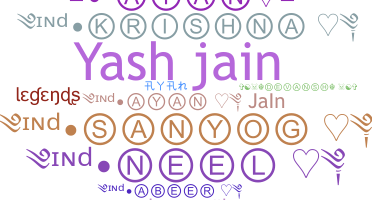 暱稱 - Jain