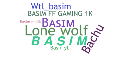 暱稱 - Basim