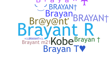 暱稱 - Brayant