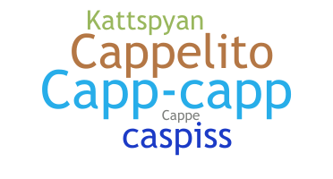 暱稱 - Caspian