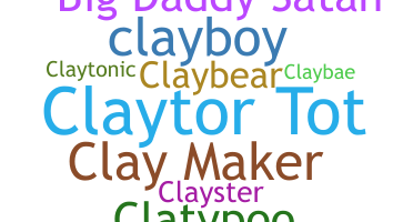 暱稱 - Clayton