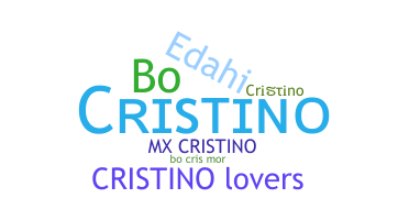 暱稱 - Cristino