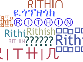 暱稱 - Rithin