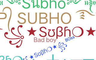 暱稱 - Subho