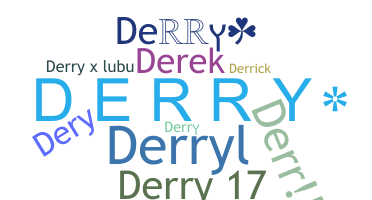 暱稱 - Derry