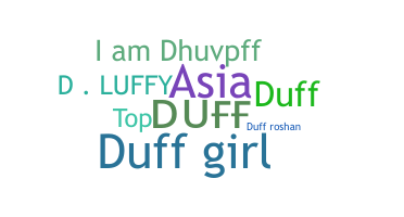 暱稱 - Duff
