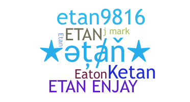 暱稱 - Etan
