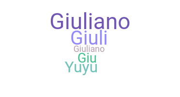 暱稱 - Giuliano