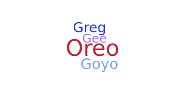 暱稱 - Gregorio