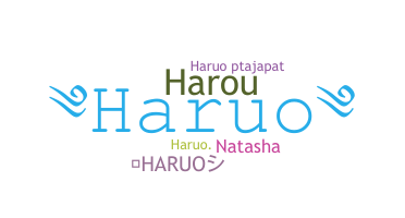 暱稱 - Haruo