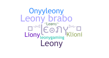 暱稱 - Leony