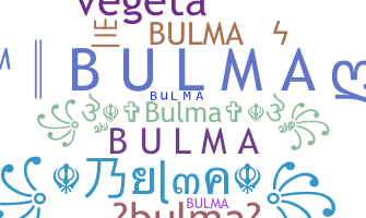 暱稱 - Bulma