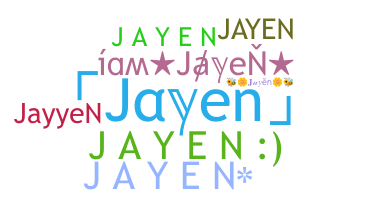 暱稱 - Jayen