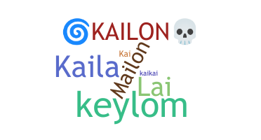 暱稱 - Kailon