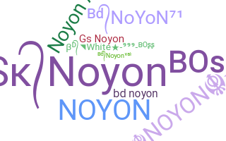 暱稱 - Noyon