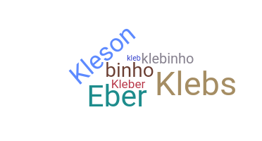 暱稱 - Kleber