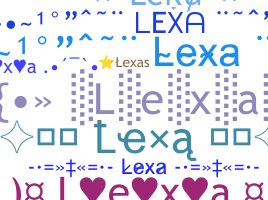 暱稱 - lexa15lexa