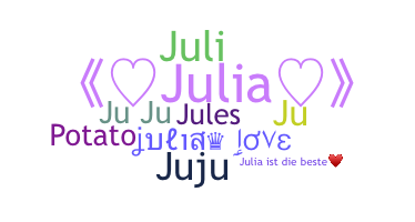 暱稱 - Julia