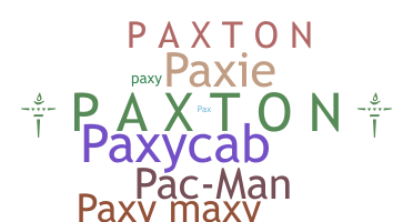 暱稱 - Paxton