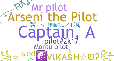 暱稱 - Pilot