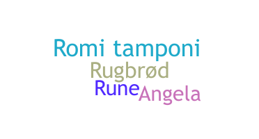 暱稱 - Rune