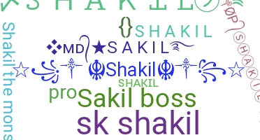 暱稱 - Shakil