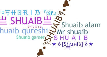 暱稱 - Shuaib