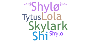 暱稱 - Shylo
