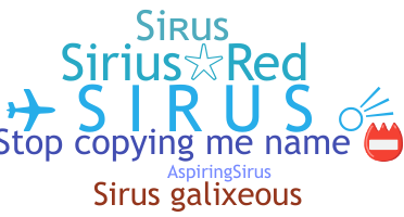暱稱 - Sirus