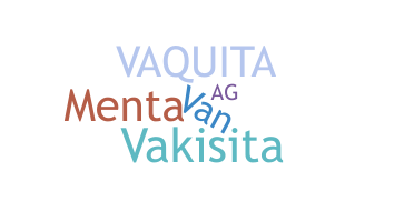 暱稱 - Vaquita
