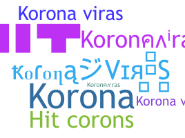 暱稱 - Koronaviras