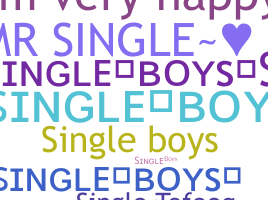 暱稱 - singleboys