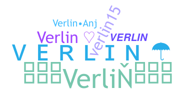 暱稱 - Verlin