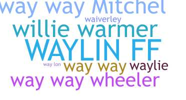 暱稱 - Waylin